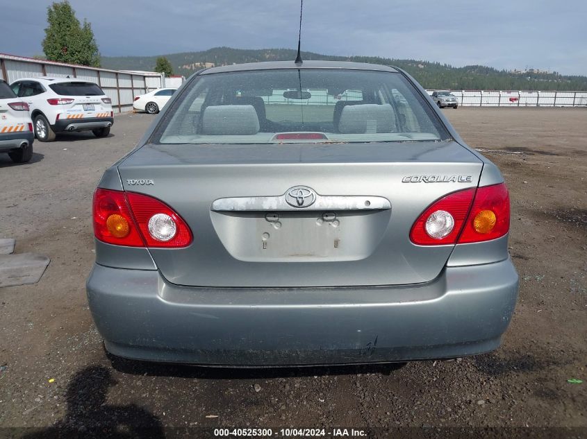 2004 Toyota Corolla Le VIN: JTDBR38E242021877 Lot: 40525300