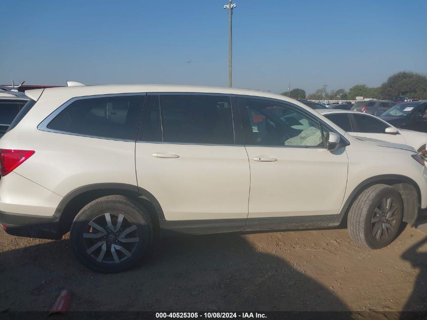 2019 Honda Pilot Exl VIN: 5FNYF6H53KB064221 Lot: 40525305