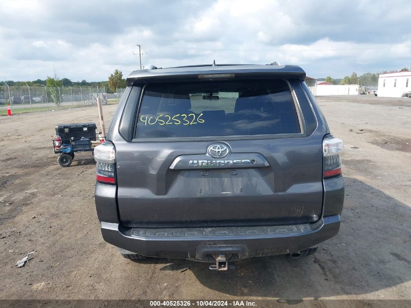 2016 Toyota 4Runner Sr5 VIN: JTEBU5JR2G5394309 Lot: 40525326