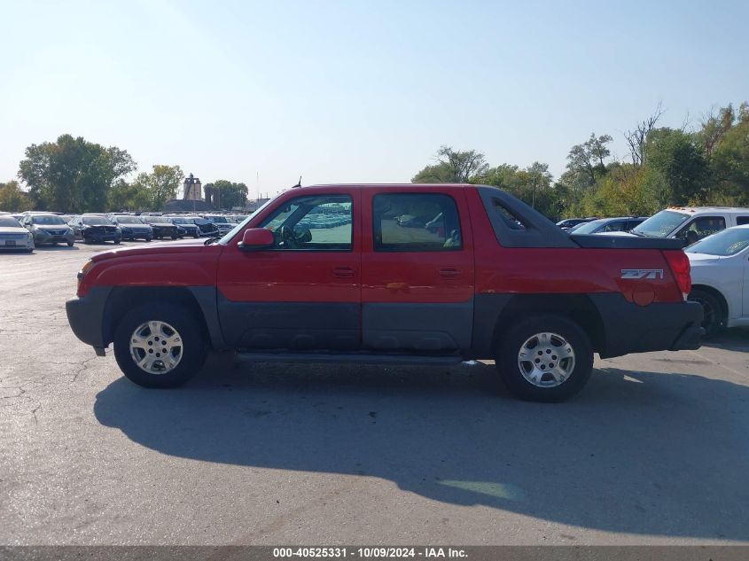 2005 Chevrolet Avalanche 1500 Z71 VIN: 3GNEK12Z75G238715 Lot: 40525331