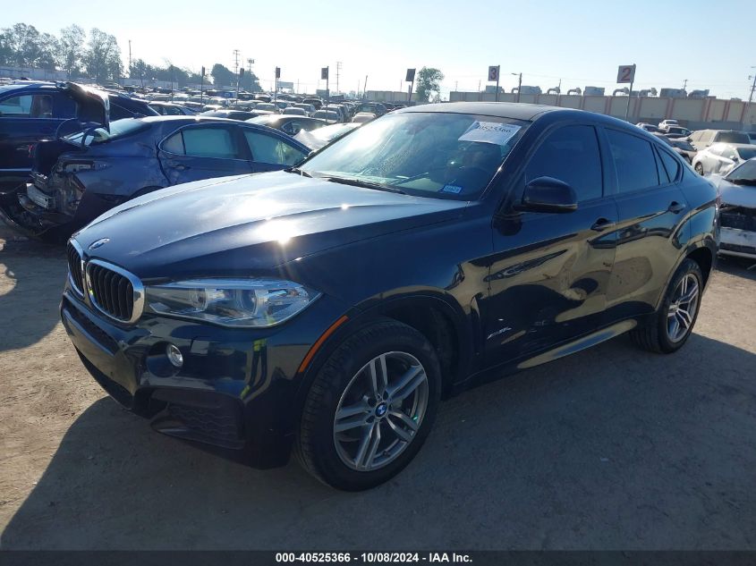 VIN 5UXKU2C56F0N77879 2015 BMW X6, Xdrive35I no.2