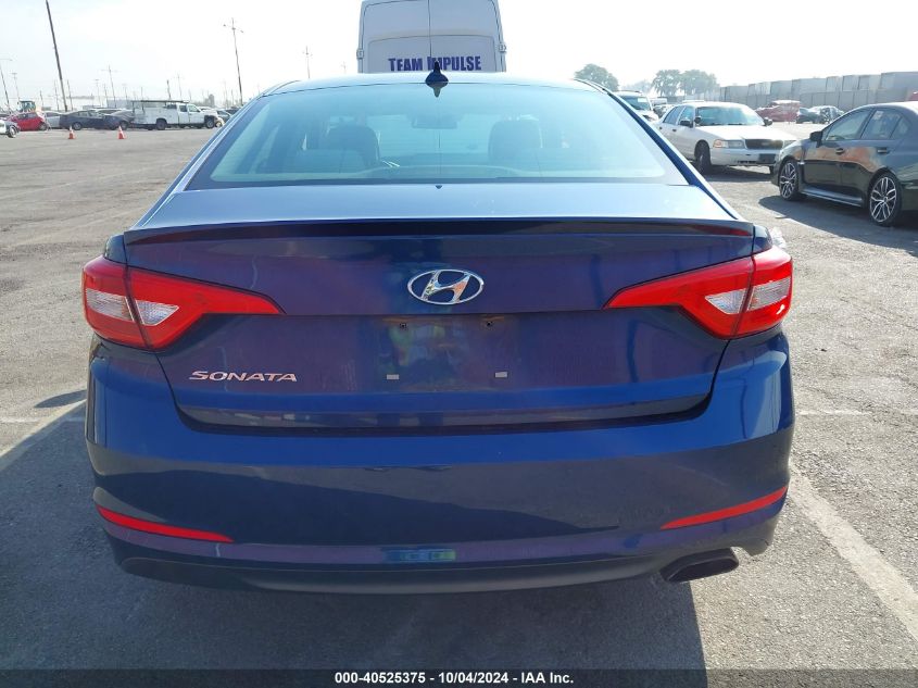 2015 Hyundai Sonata Se VIN: 5NPE24AF6FH119757 Lot: 40525375