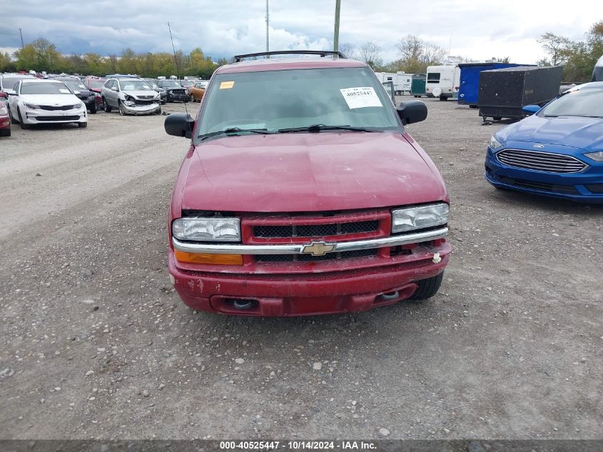 2004 Chevrolet Blazer Ls VIN: 1GNDT13X34K136003 Lot: 40525447