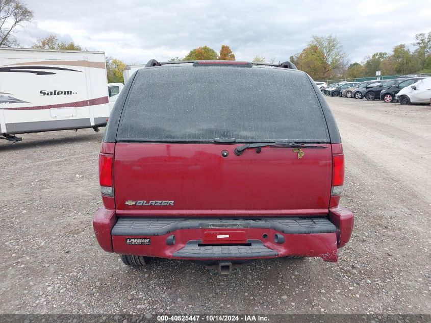 2004 Chevrolet Blazer Ls VIN: 1GNDT13X34K136003 Lot: 40525447