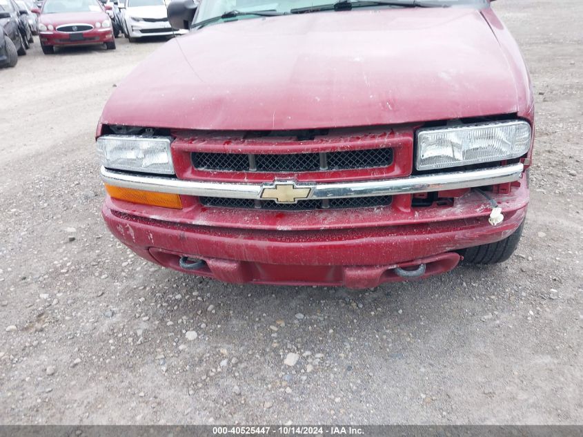 2004 Chevrolet Blazer Ls VIN: 1GNDT13X34K136003 Lot: 40525447