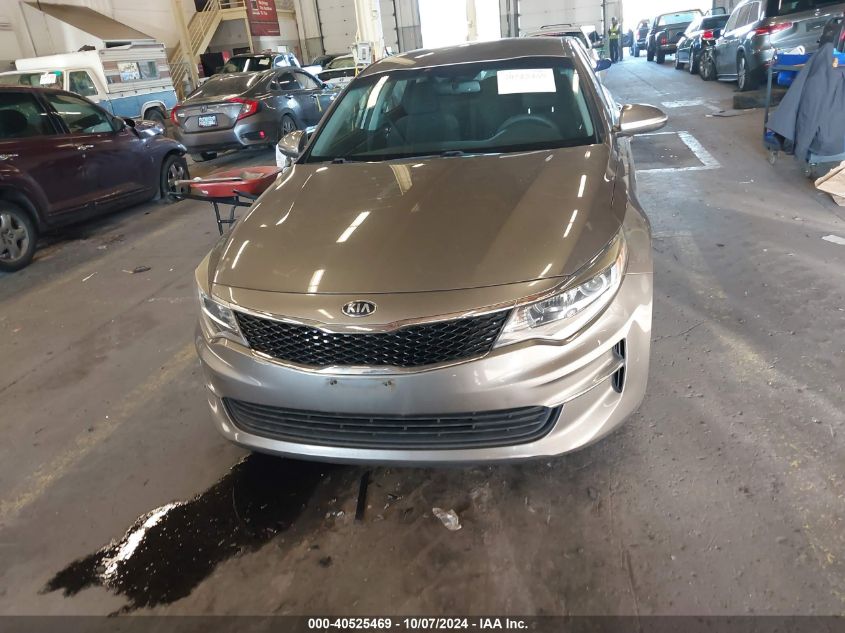 2016 Kia Optima Lx VIN: 5XXGT4L31GG082414 Lot: 40525469