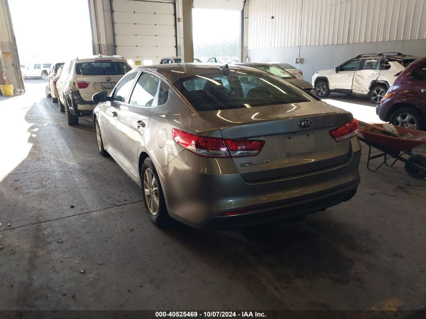 2016 Kia Optima Lx VIN: 5XXGT4L31GG082414 Lot: 40525469