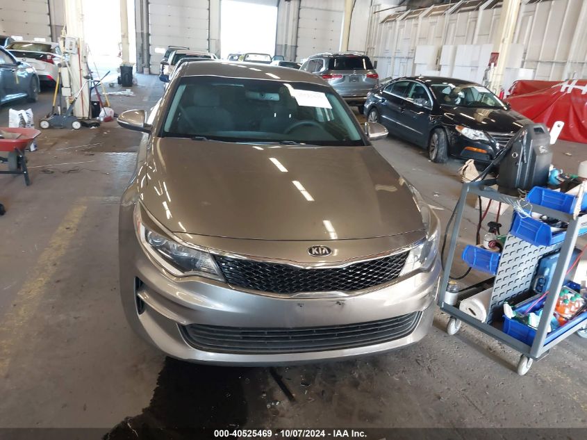 2016 Kia Optima Lx VIN: 5XXGT4L31GG082414 Lot: 40525469