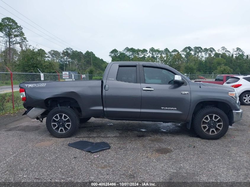 2018 Toyota Tundra Double Cab Limited VIN: 5TFBW5F13JX698410 Lot: 40525486