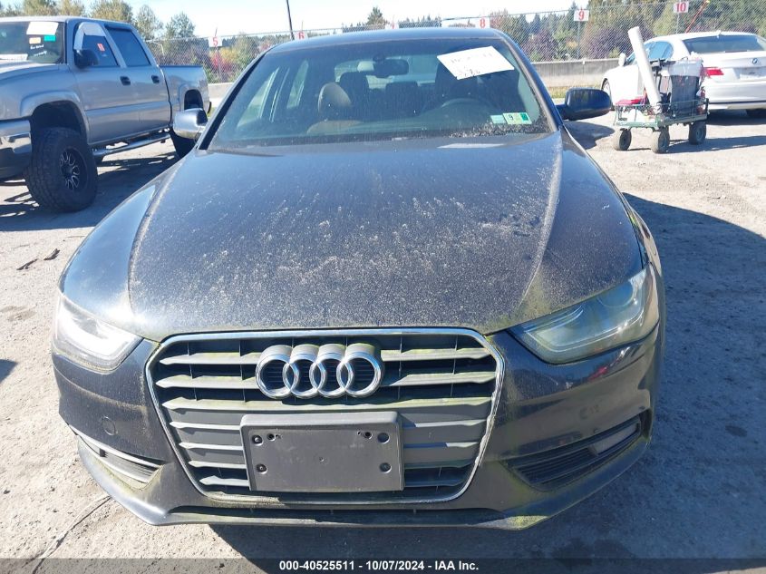 2013 Audi A4 Premium Plus VIN: WAUEFAFL5DN047851 Lot: 40525511