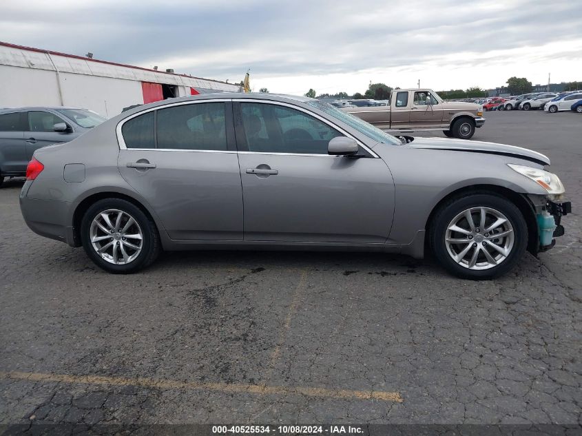 2008 Infiniti G35X VIN: JNKBV61F58M272224 Lot: 40525534