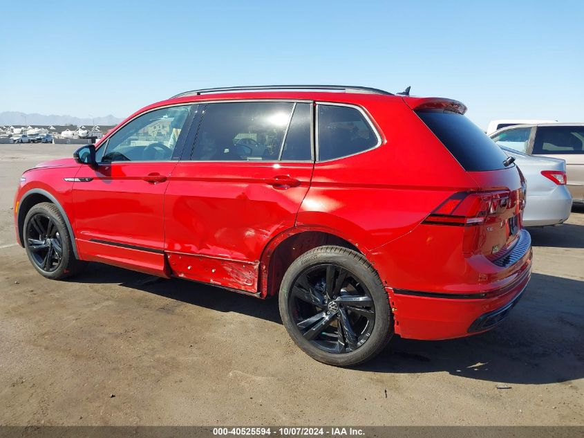 2024 Volkswagen Tiguan 2.0T Se R-Line Black/Se Black VIN: 3VV8B7AX7RM051993 Lot: 40525594