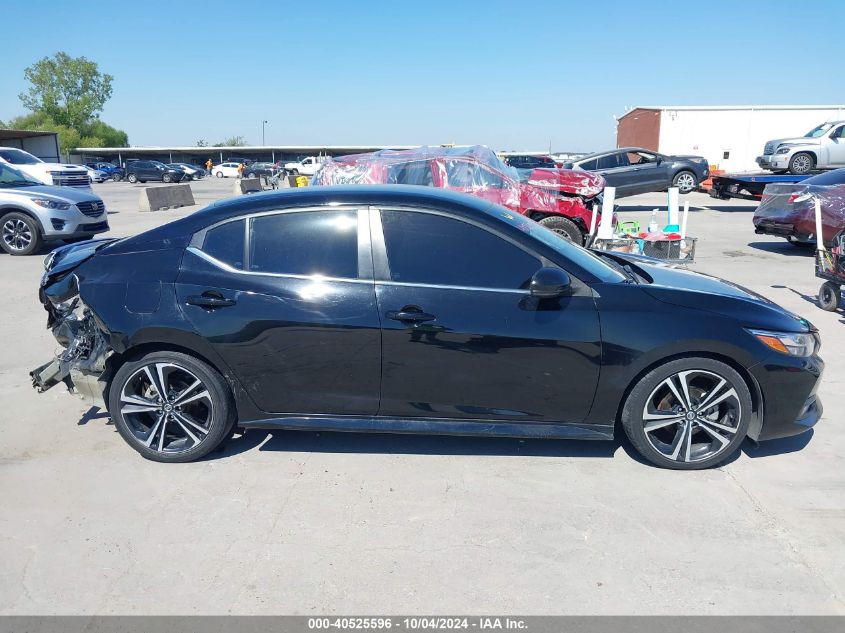 2020 Nissan Sentra Sr Xtronic Cvt VIN: 3N1AB8DV7LY257043 Lot: 40525596