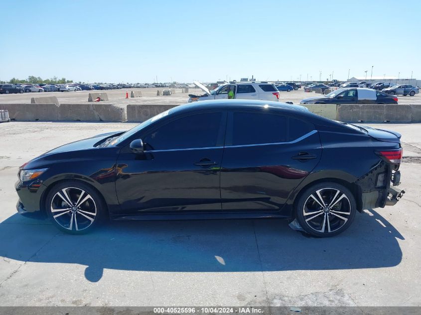 2020 Nissan Sentra Sr Xtronic Cvt VIN: 3N1AB8DV7LY257043 Lot: 40525596