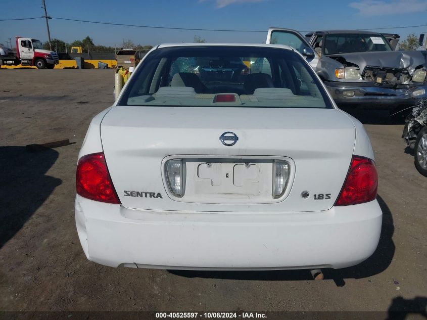 2005 Nissan Sentra 1.8S VIN: 3N1CB51D75L544384 Lot: 40525597