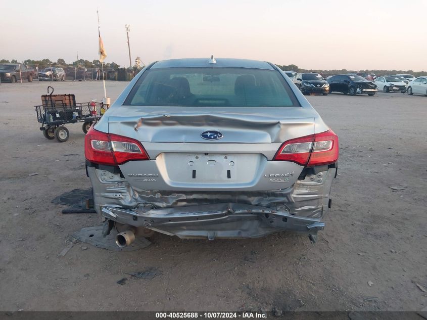 2016 Subaru Legacy 2.5I Premium VIN: 4S3BNAC61G3062161 Lot: 40525688