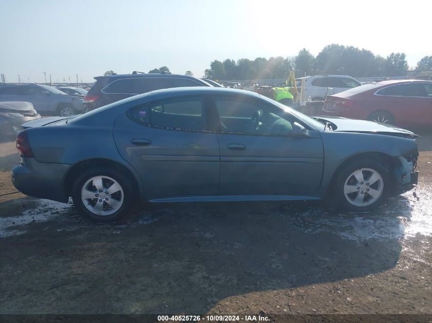 2006 Pontiac Grand Prix VIN: 2G2WP582761312309 Lot: 40525726