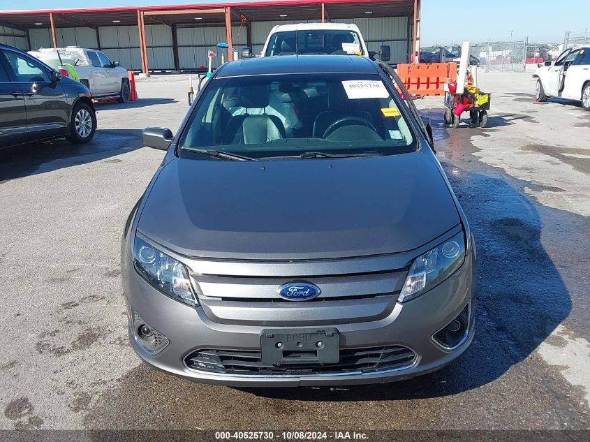 3FAHP0JAXCR391626 2012 Ford Fusion Sel