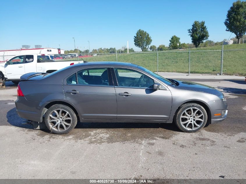 3FAHP0JAXCR391626 2012 Ford Fusion Sel