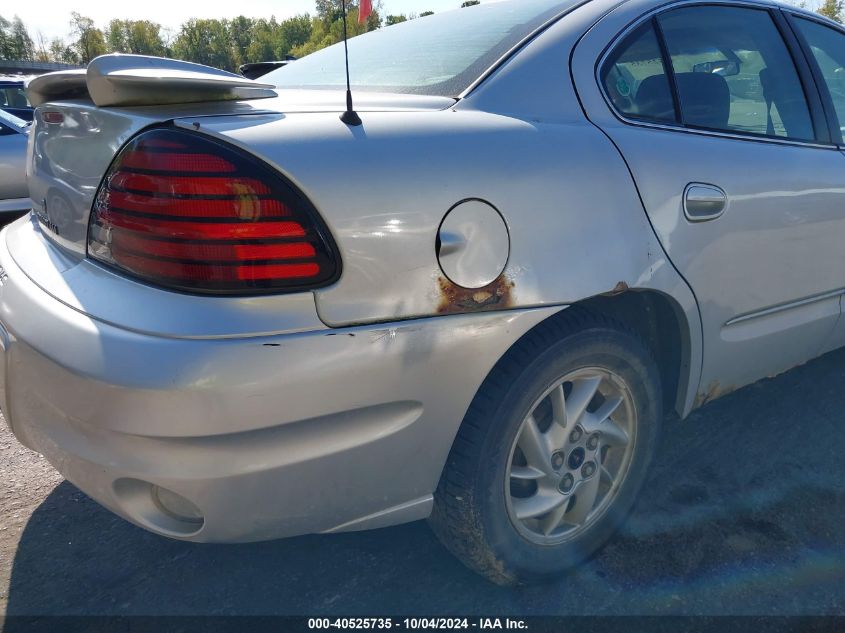 2003 Pontiac Grand Am Se VIN: 1G2NE52F03C135217 Lot: 40525735