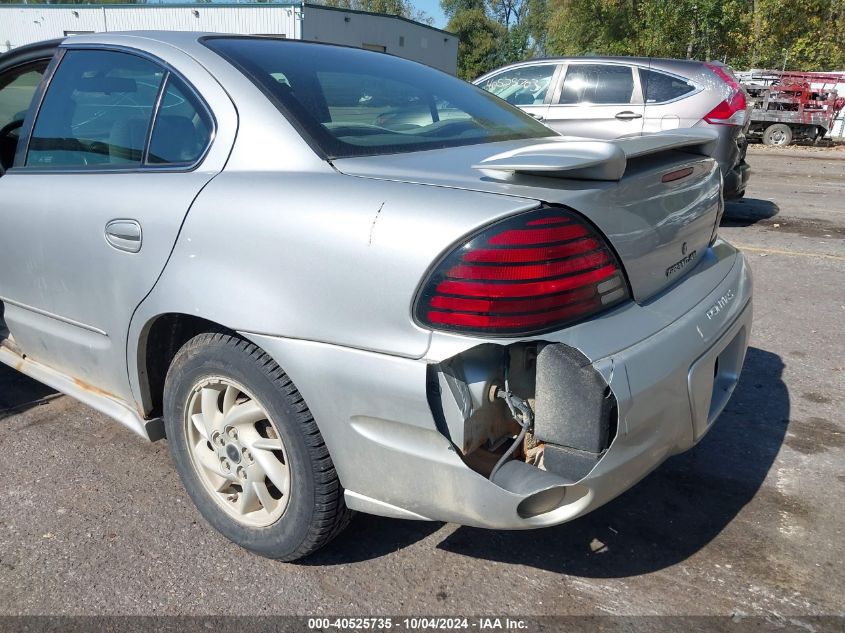 2003 Pontiac Grand Am Se VIN: 1G2NE52F03C135217 Lot: 40525735