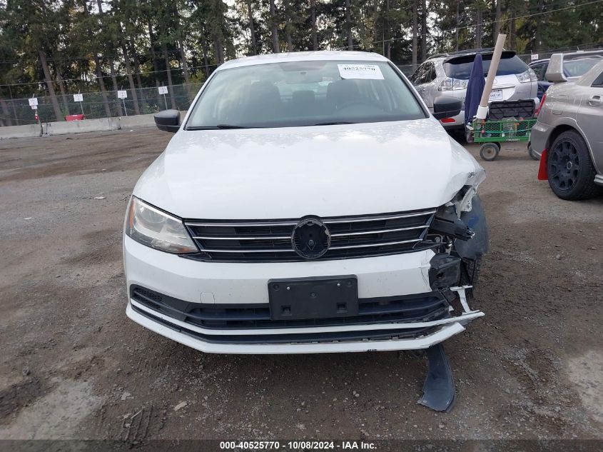 2016 Volkswagen Jetta 1.4T S VIN: 3VW267AJXGM208480 Lot: 40525770