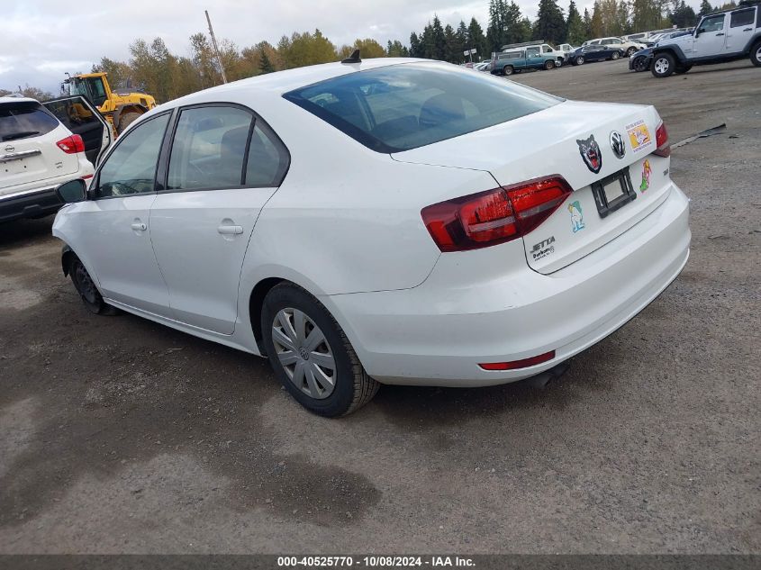 2016 Volkswagen Jetta 1.4T S VIN: 3VW267AJXGM208480 Lot: 40525770