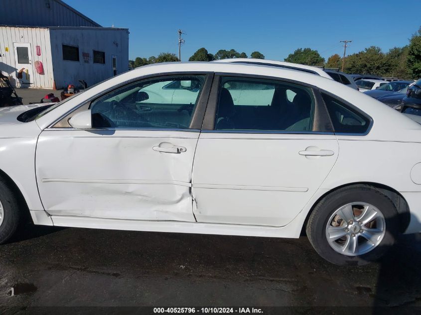 2012 Chevrolet Impala Ls VIN: 2G1WF5E35C1192574 Lot: 40525796