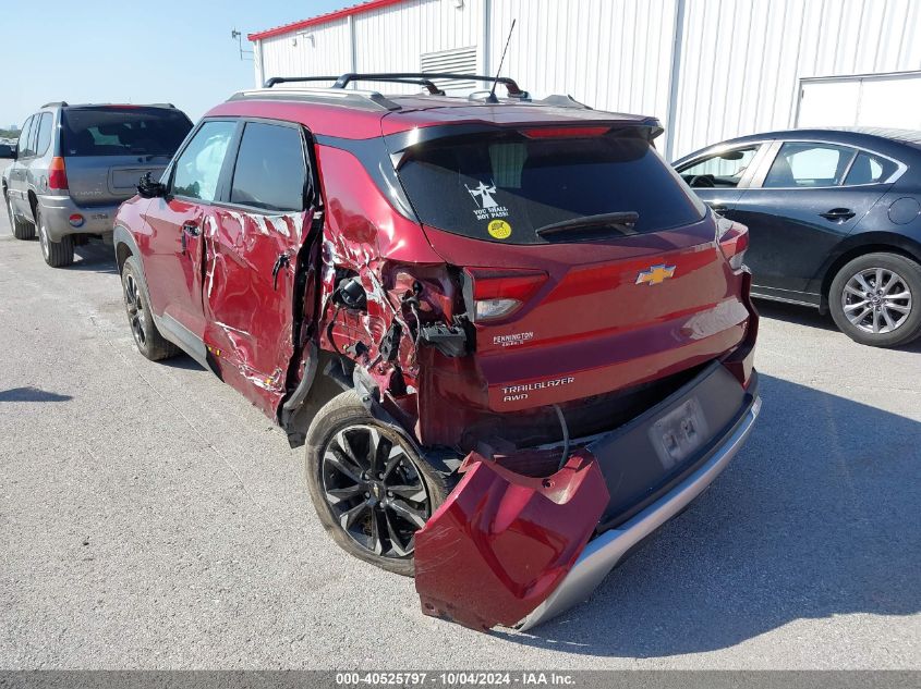 2023 Chevrolet Trailblazer Awd Lt VIN: KL79MRSL5PB031456 Lot: 40525797