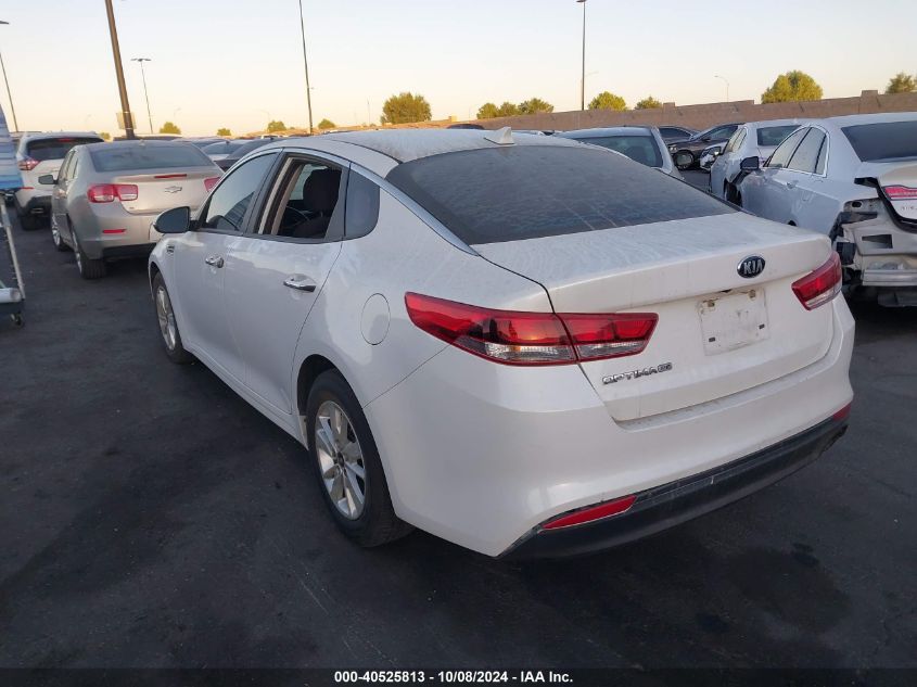 2016 Kia Optima Lx VIN: KNAGT4L35G5102455 Lot: 40525813