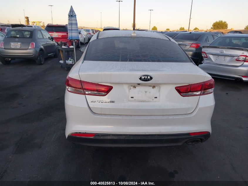 2016 Kia Optima Lx VIN: KNAGT4L35G5102455 Lot: 40525813