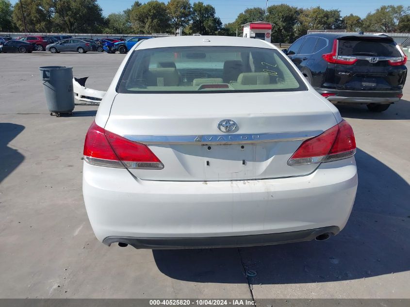 2012 Toyota Avalon VIN: 4T1BK3DB6CU473412 Lot: 40525820