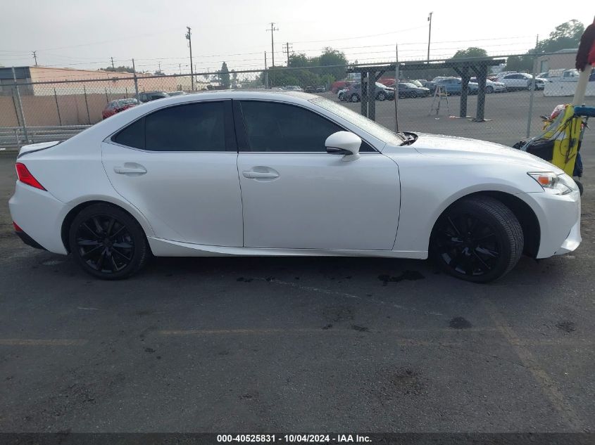 2016 Lexus Is 200T VIN: JTHBA1D24G5024465 Lot: 40525831