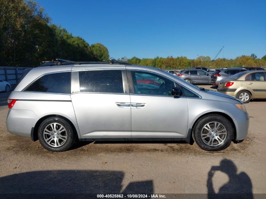 2012 Honda Odyssey Ex-L VIN: 5FNRL5H63CB008586 Lot: 40525862