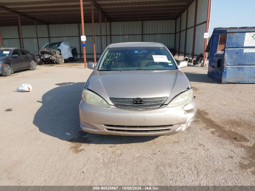 2003 Toyota Camry Le/Xle/Se VIN: 4T1BE32K33U702882 Lot: 40525867