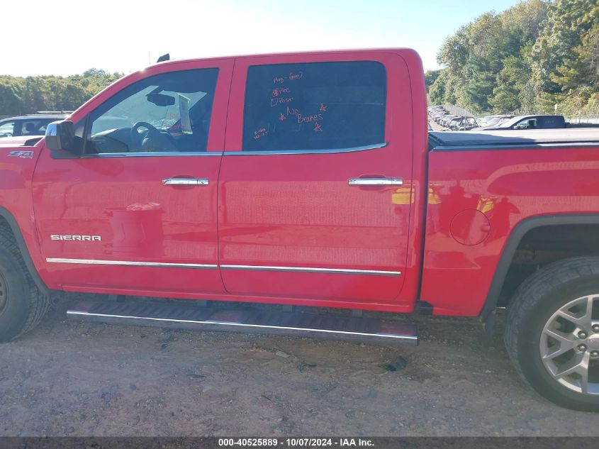 2018 GMC Sierra 1500 K1500 Slt VIN: 3GTU2NEC8JG114336 Lot: 40525889