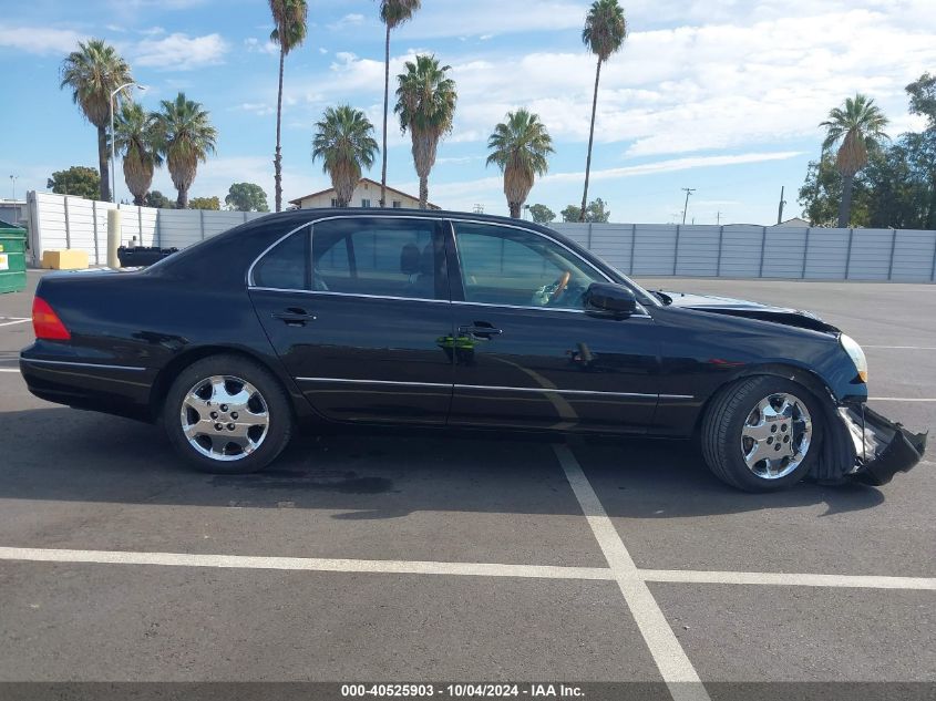 2001 Lexus Ls 430 VIN: JTHBN30F110043648 Lot: 40525903