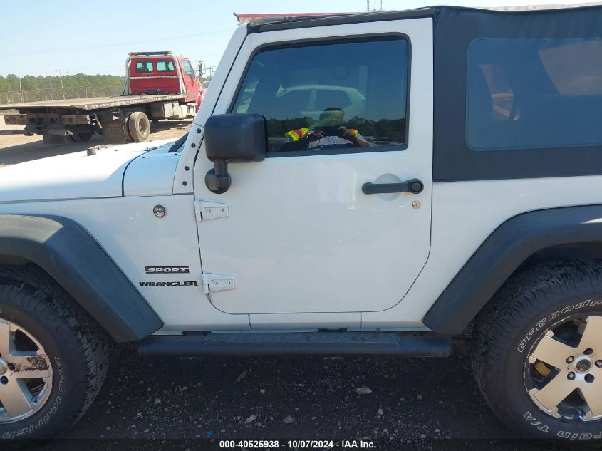 2013 Jeep Wrangler Sport VIN: 1C4AJWAG1DL634132 Lot: 40525938