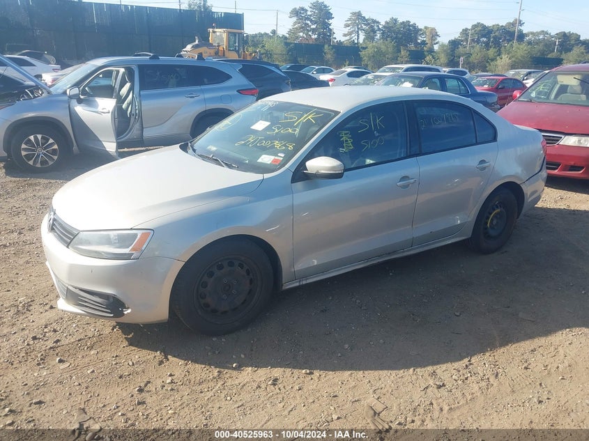 2011 VOLKSWAGEN JETTA VIN: 3VWDZ7AJ7BM323787