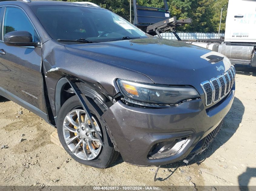 2019 Jeep Cherokee Latitude Plus Fwd VIN: 1C4PJLLB0KD202536 Lot: 40525973