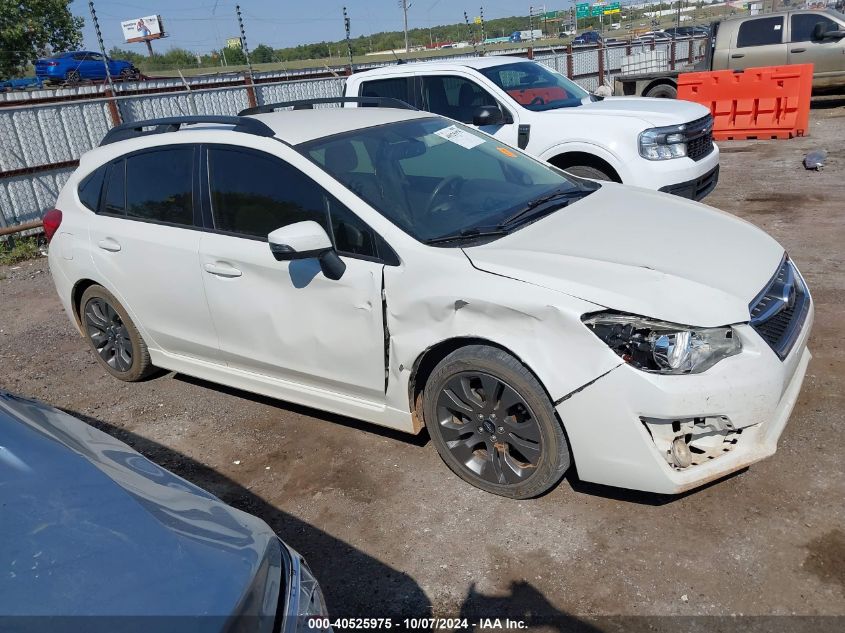 2015 Subaru Impreza 2.0I Sport Premium VIN: JF1GPAT67F8278720 Lot: 40525975