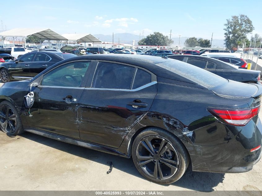 2020 Nissan Sentra Sr Xtronic Cvt VIN: 3N1AB8DV9L233259 Lot: 40525993