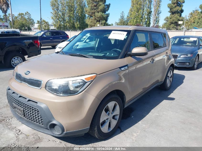 2015 Kia Soul VIN: KNDJN2A21F7219275 Lot: 40526014