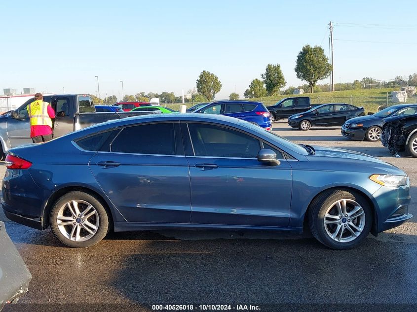 2018 FORD FUSION SE - 3FA6P0HD3JR245542