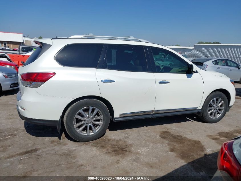 2015 Nissan Pathfinder Sl VIN: 5N1AR2MN6FC694613 Lot: 40526020