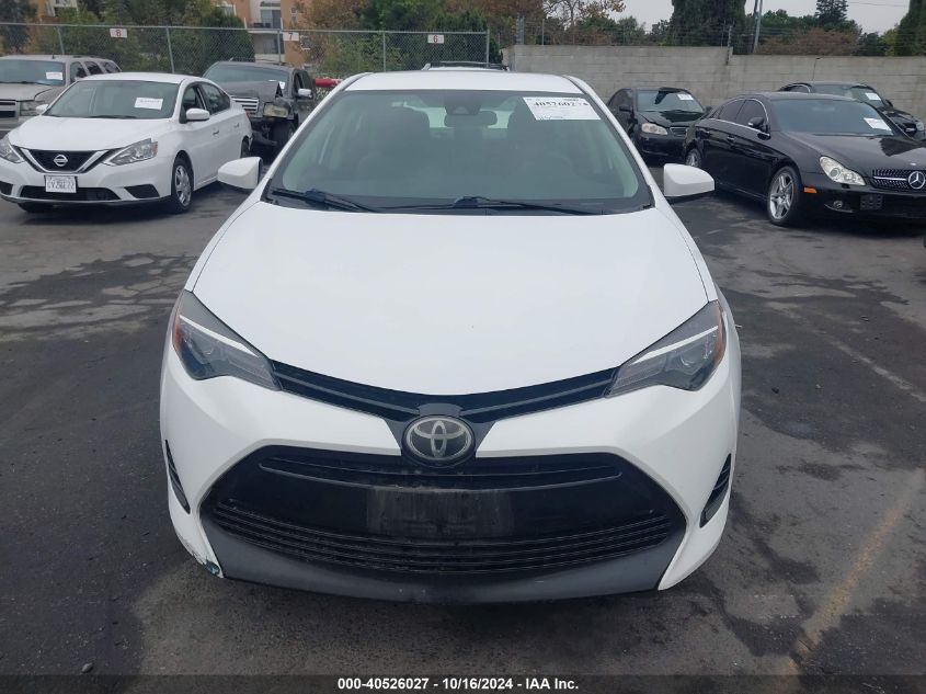 2017 Toyota Corolla Le VIN: 5YFBURHE4HP705015 Lot: 40526027