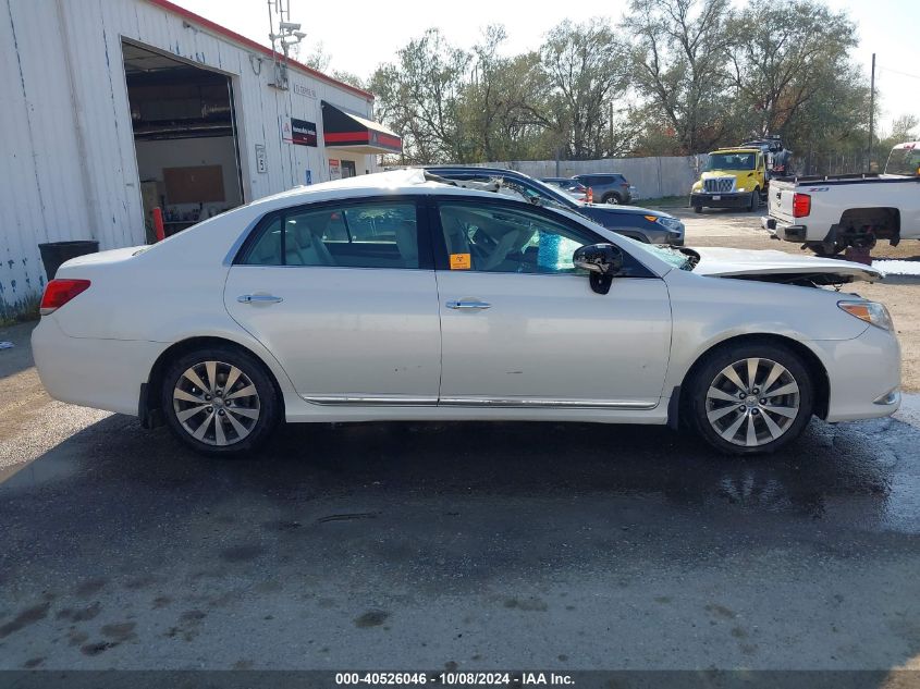 2011 Toyota Avalon Limited VIN: 4T1BK3DB4BU424241 Lot: 40526046