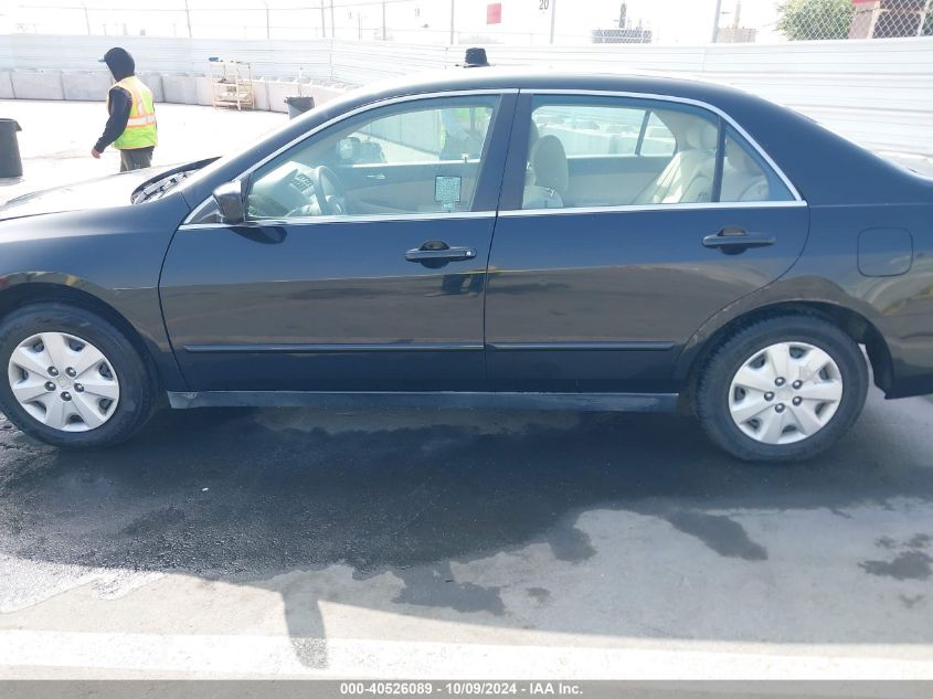 2004 Honda Accord 2.4 Lx VIN: 1HGCM56334A027386 Lot: 40526089