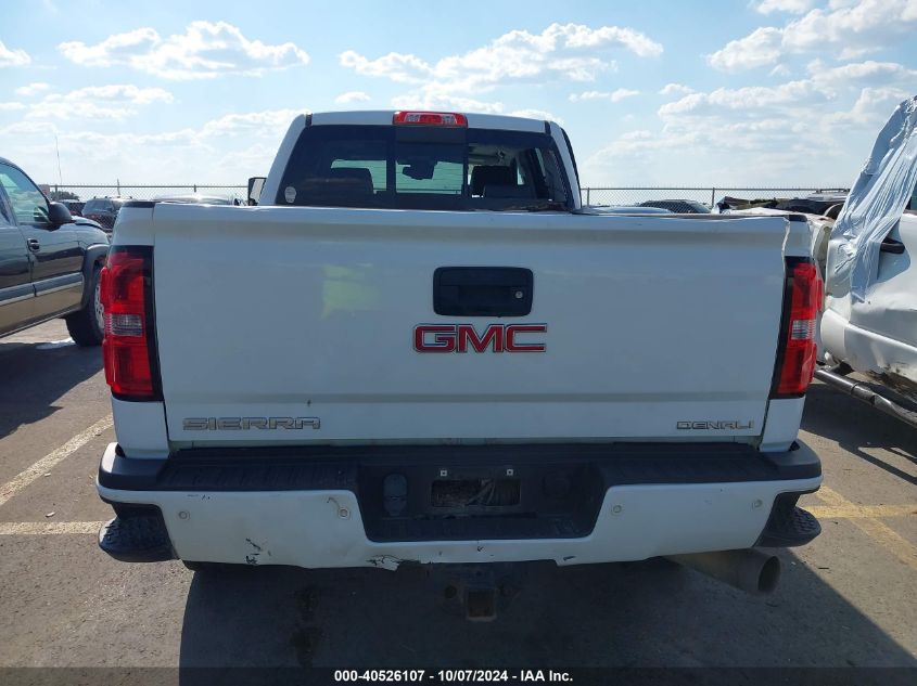 2016 GMC Sierra 2500Hd Denali VIN: 1GT12UE84GF122341 Lot: 40526107