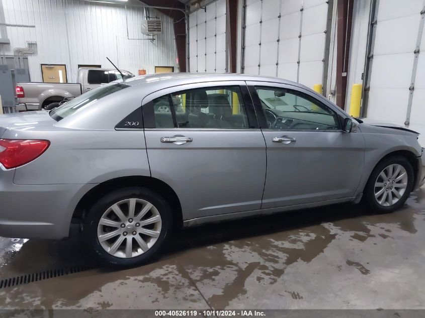 2013 Chrysler 200 Limited VIN: 1C3CCBCG3DN699288 Lot: 40526119